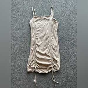 Wild Fable trendy off white bodycon mini dress size xxl perfect for summer